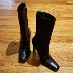 Amanda Smith calf height black boots